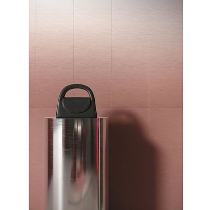Πλακάκι I Riflessi Mono Rosa 33.3x100 cm